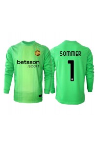 Inter Milan Yann Sommer #1 Doelman Voetbaltruitje 3e tenue 2025-26 Lange Mouw